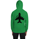 Plane In Clouds Hoodie