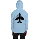 Plane In Clouds Hoodie