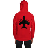 Plane In Clouds Hoodie