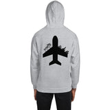 Plane In Clouds Hoodie