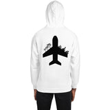 Plane In Clouds Hoodie